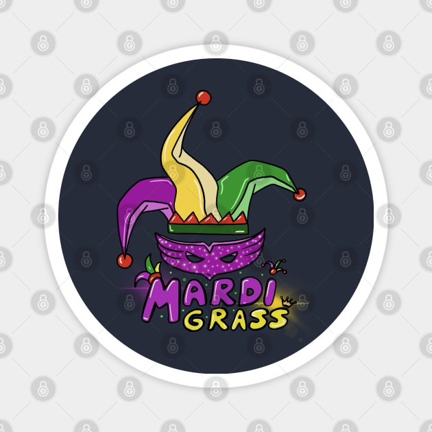 Mardi gras Magnet by RiyanRizqi